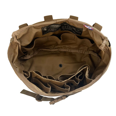 NAR Squad Bag, coyote tan, open