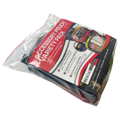 Color Coded Accessory/Organizer Bags in packaging