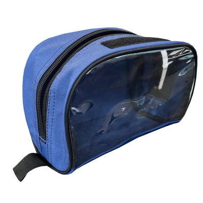 Blue Color Coded Accessory/Organizer Bag, side