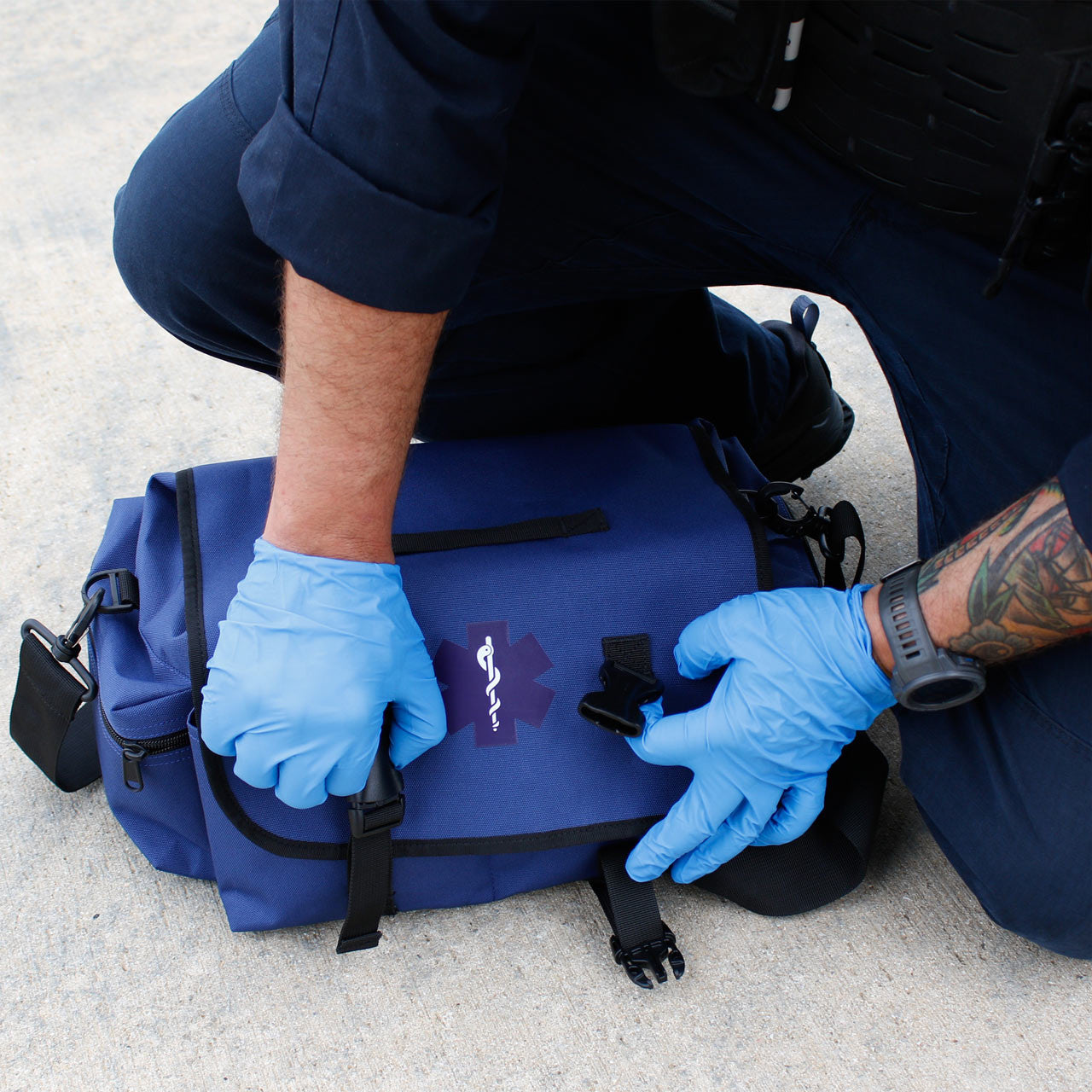 Blue First Responder Bag, Large
