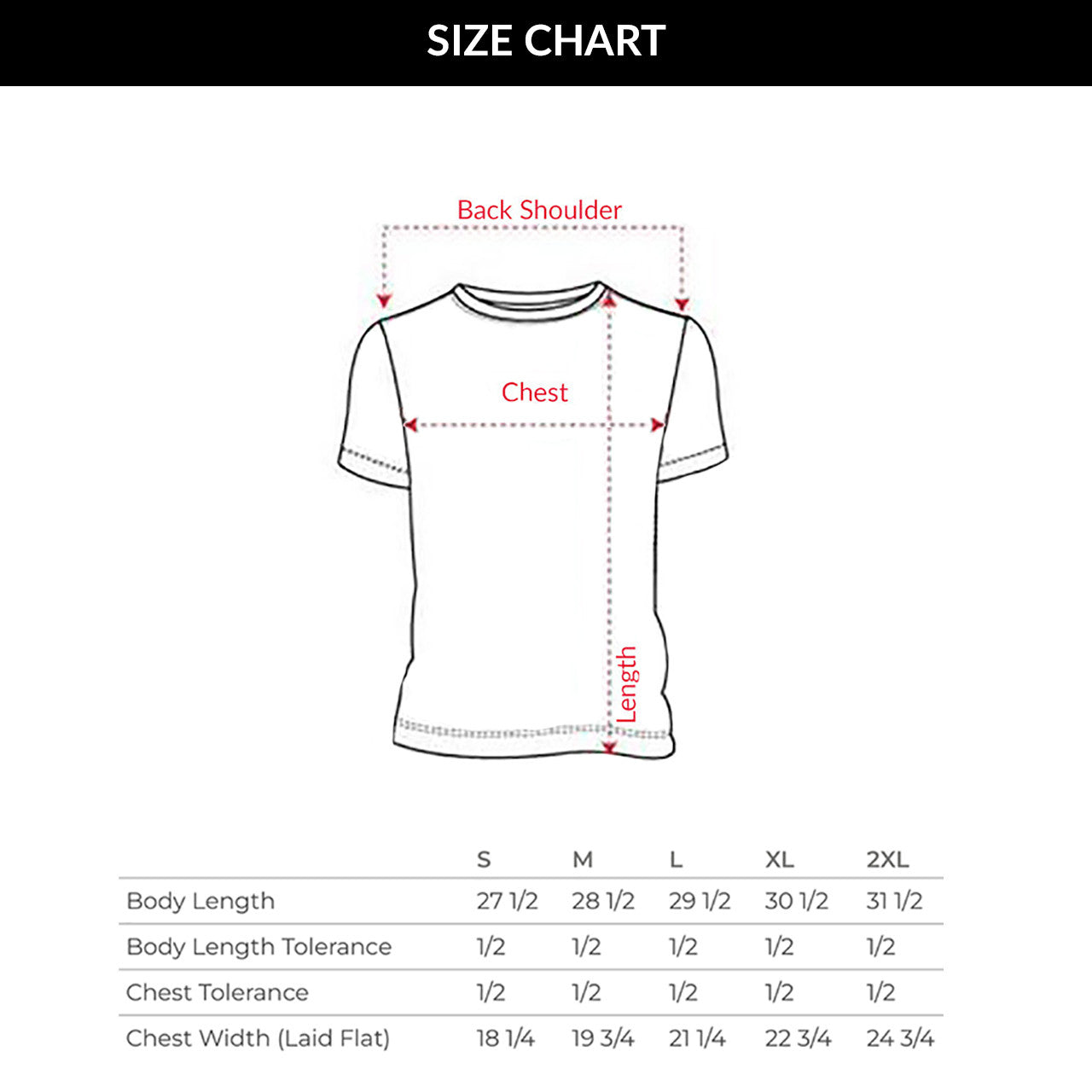 Rescue Essentials T-Shirt, sizing