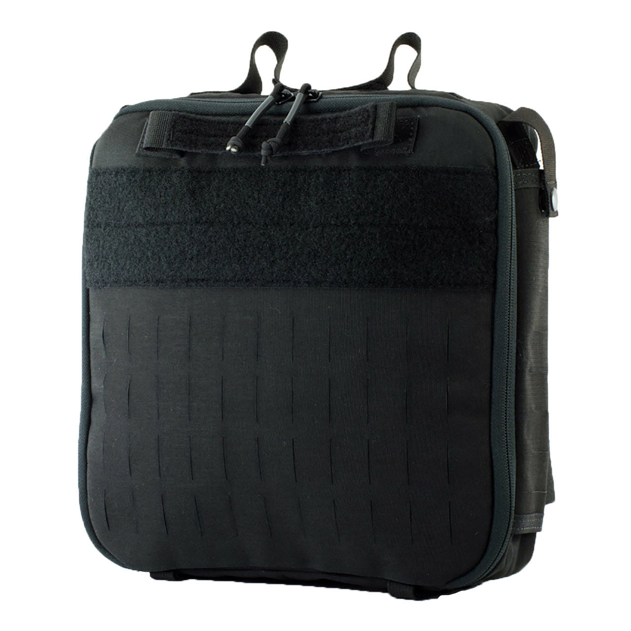 Eleven10 TEMS Entry Aid Bag, Front angle, Straps extended upward.