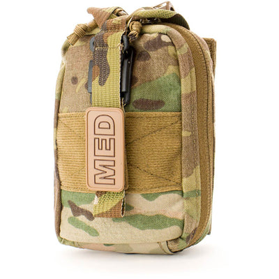  Eleven 10 ETAK Tear-Away Pouch, Camo Closed view. 