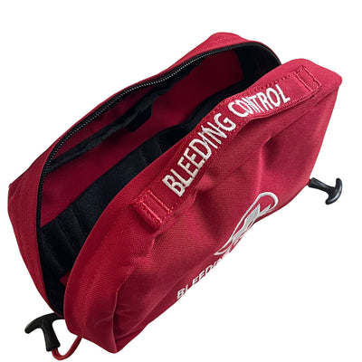Bleeding Control Bag, unzipped
