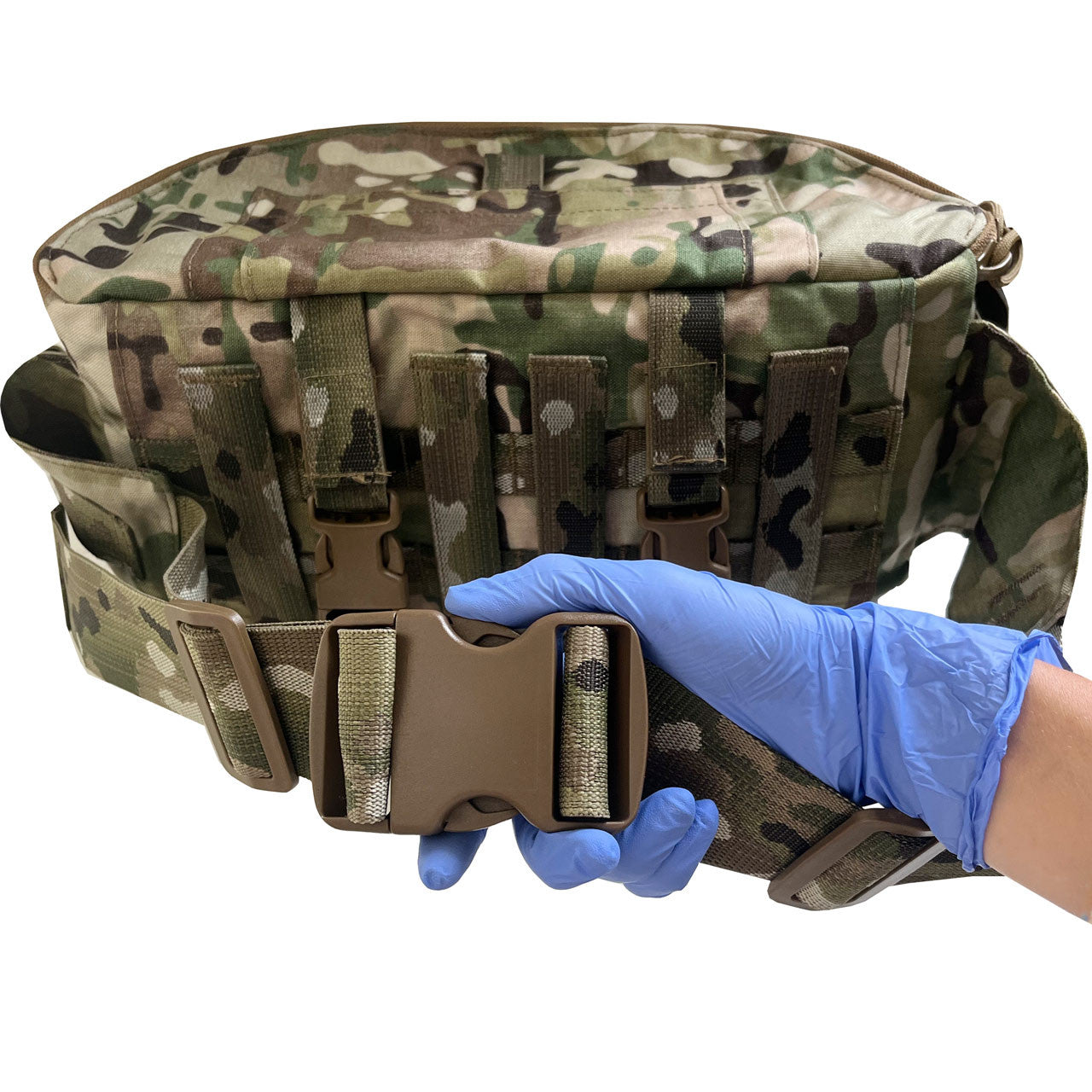 NAR Squad Bag, camo, buckle