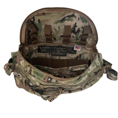 NAR Squad Bag, camo, open