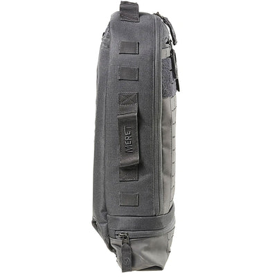 MERET Savior 7 Pro Combat Medical Pack in black, side straight on view