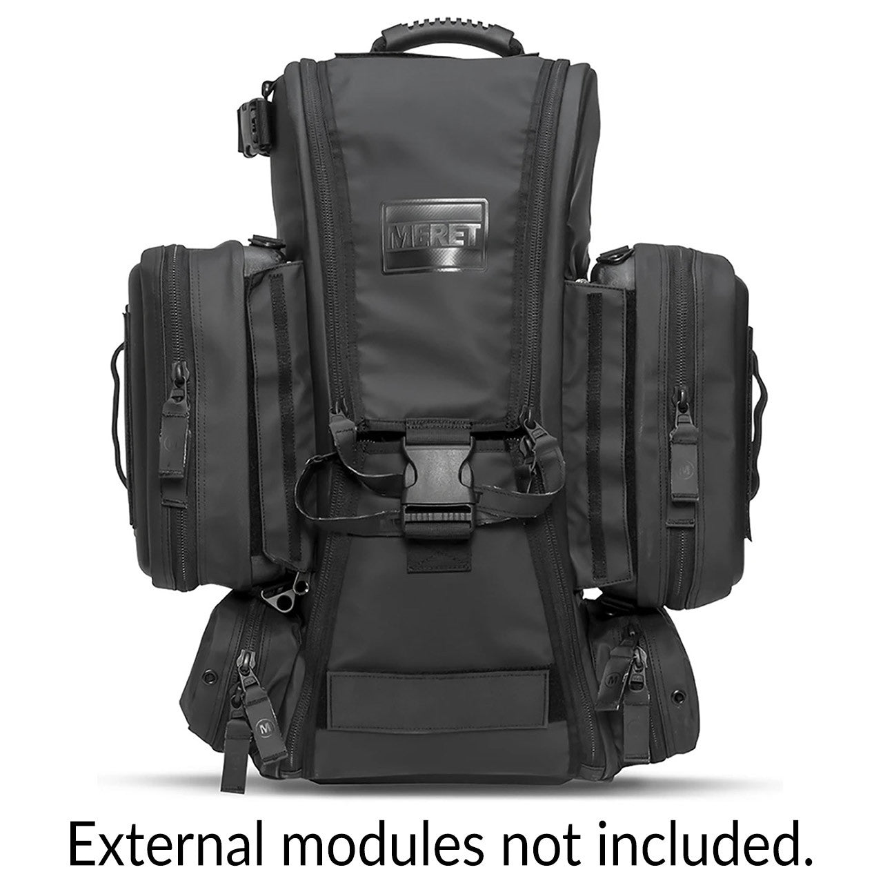 MERET Recover Pro X O2 Response Bag, Black-with modules (not included)