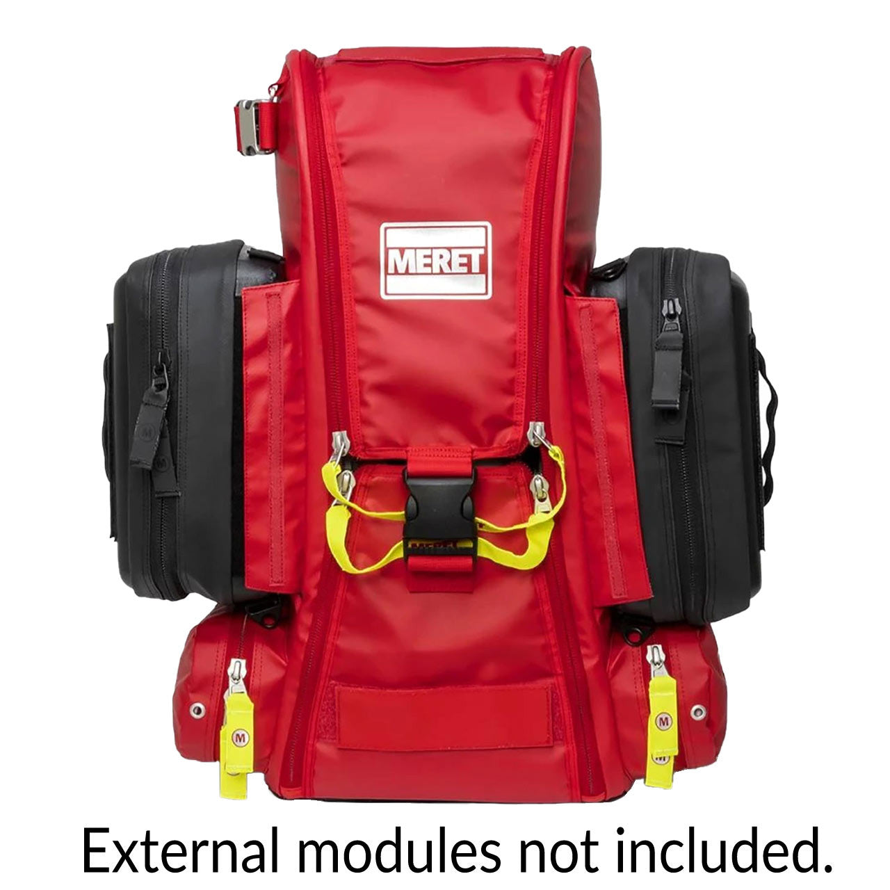 MERET Recover Pro X O2 Response Bag, Red-with modules (not included)