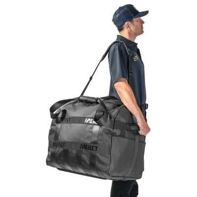 MERET Turnout™ Pro X Duffel Bag, carried over shoulder