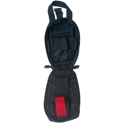 Mini Rip-Away IFAK Pouch, Black -Open