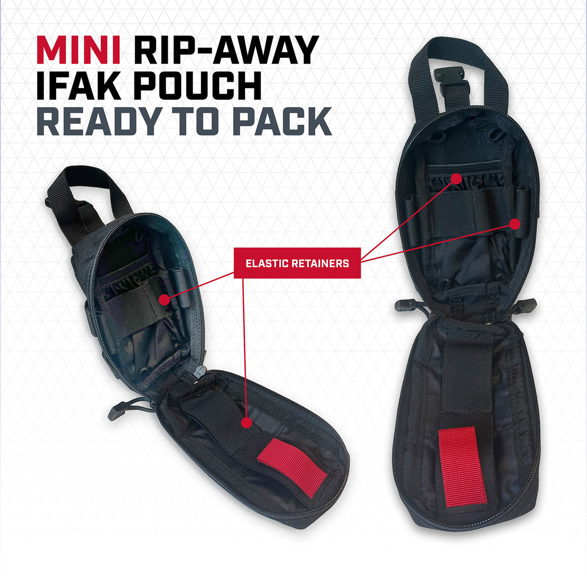 Rescue Essentials Mini Rip-Away IFAK Pouch
