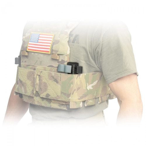 Cummerbund CAT Holder, black- in vest pocket