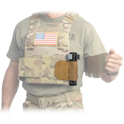 Cummerbund CAT Holder, coyote - on vest