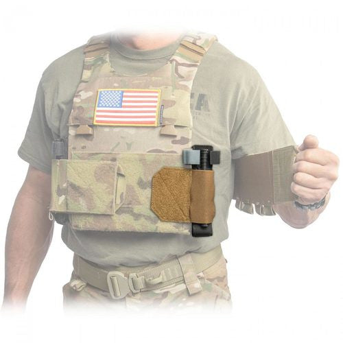 Cummerbund CAT Holder, coyote - on vest