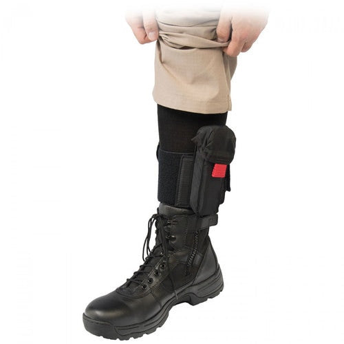 Ankle Trauma Holster, on ankle 