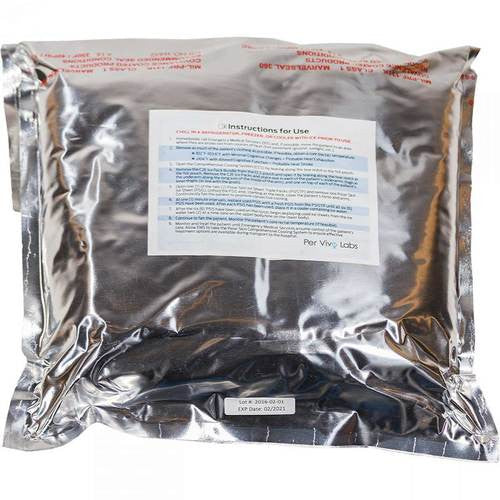 Polar Skin Comprehensive Cooling System, back of packaging 