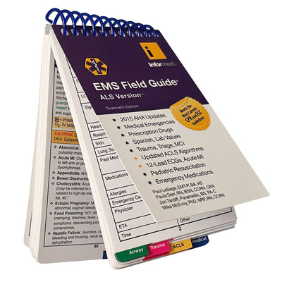 Field Guide: InforMed EMS (ALS version), 20th Edition-side angle