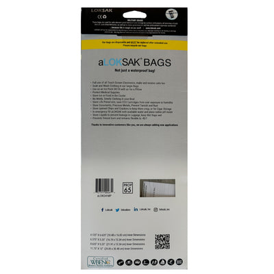aLOKSAK® Waterproof Bags (Large Multi Pack)