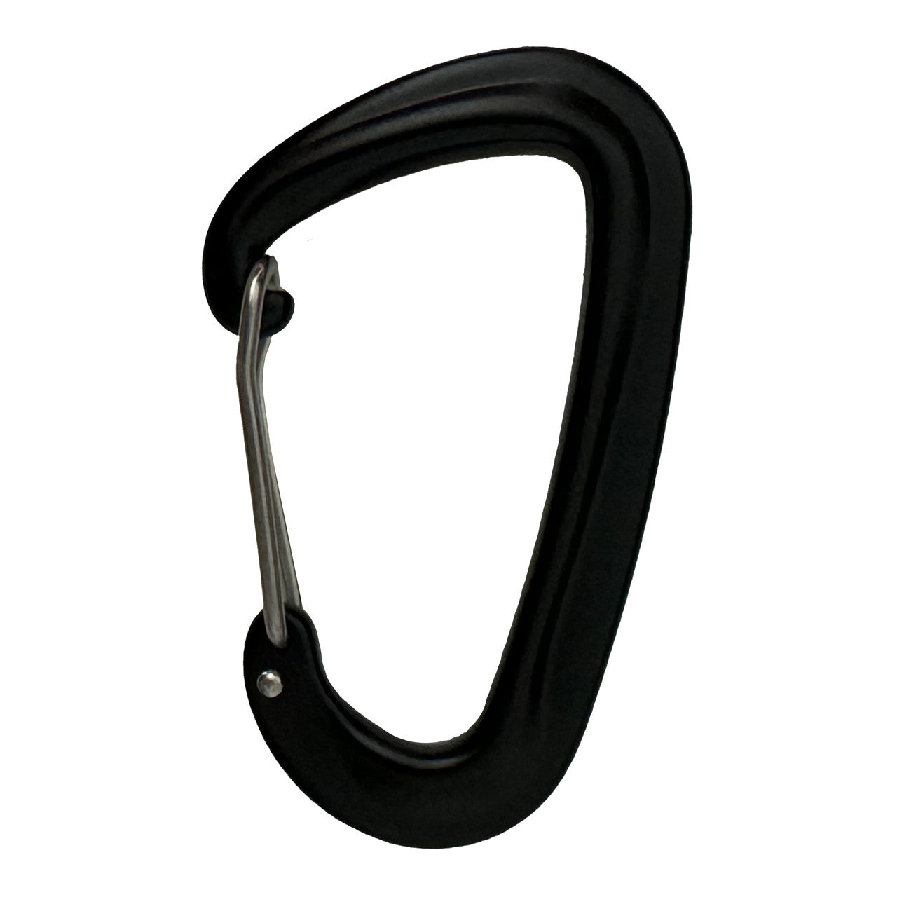Rescue Essentials Logo Carabiner, back closed