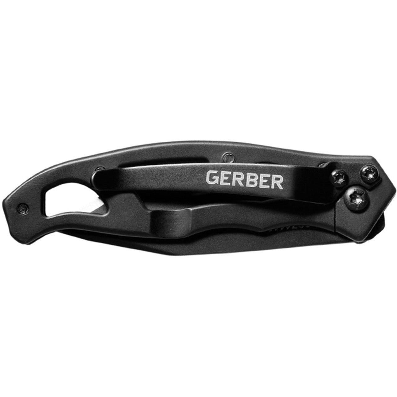 Gerber Paraframe Mini Tanto Blade Knife, closed