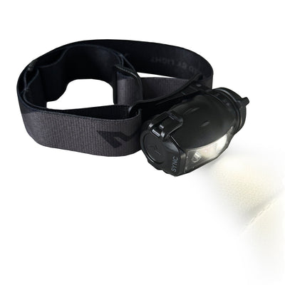 Sync Headlamp, white light on