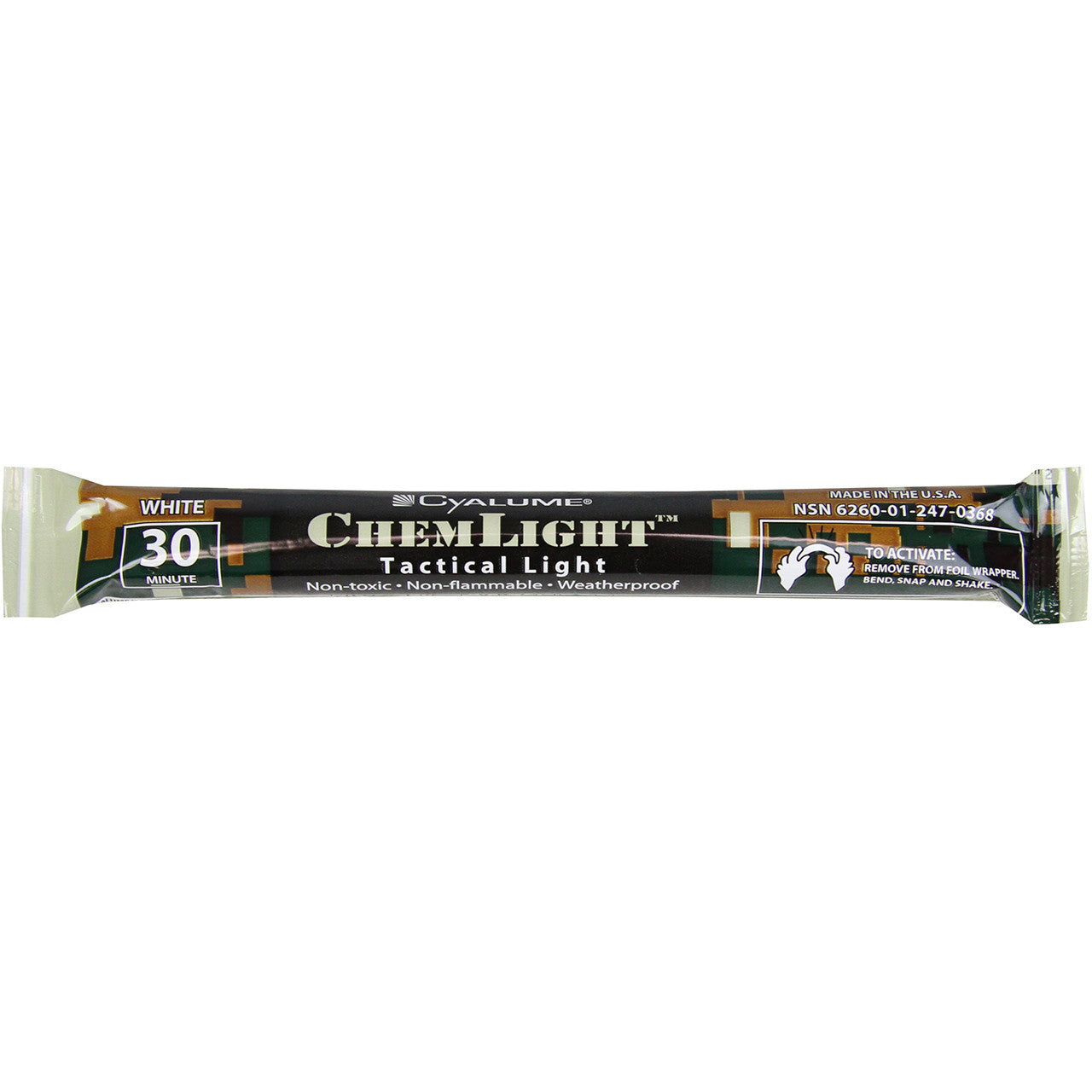 High Intensity Tactical Light, front of packaging
