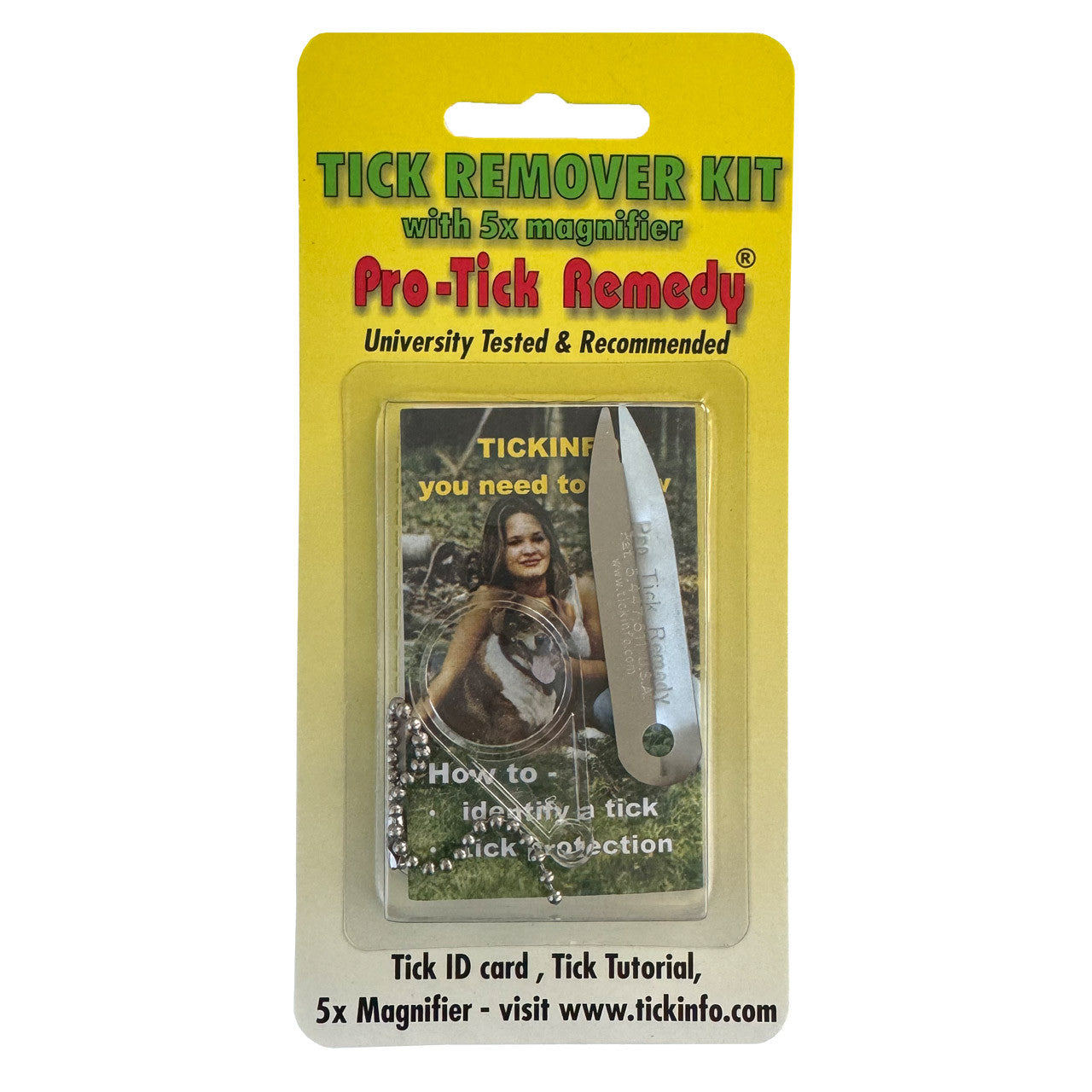 Pro-Tick Remedy, front of packaging
