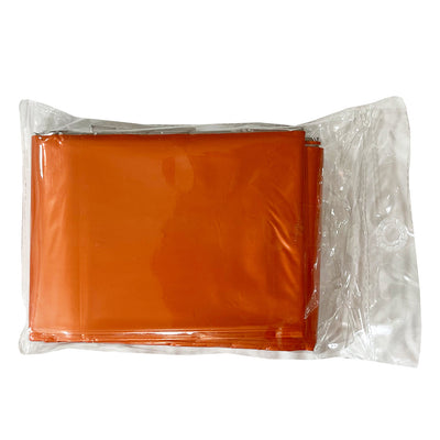 Orange Hypothermia Wrap, packaged (back)