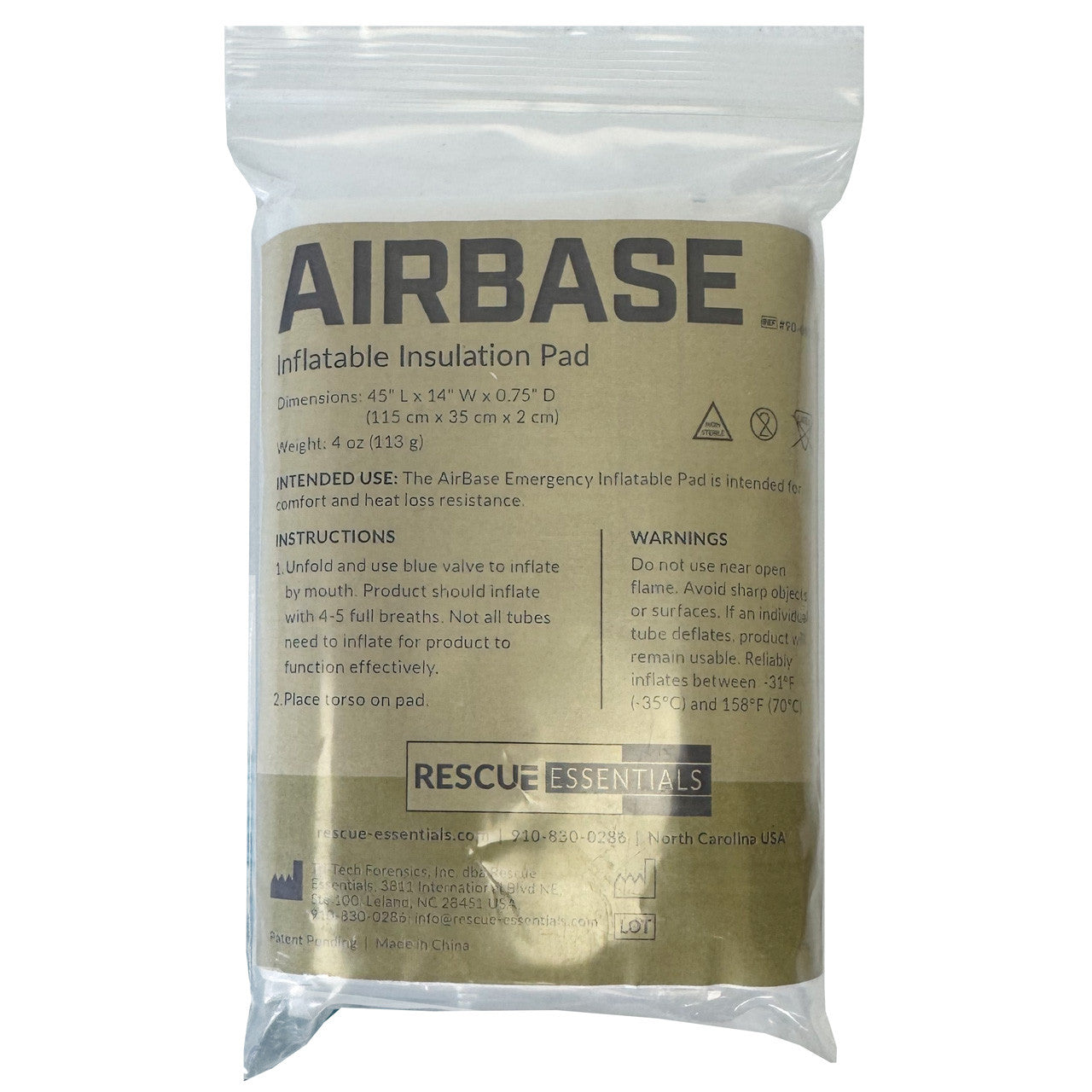AirBase Inflatable Insulation Pad