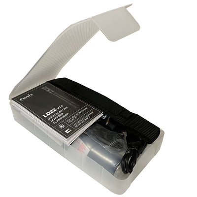 Fenix LD22 V2.0 Flashlight packaged, open