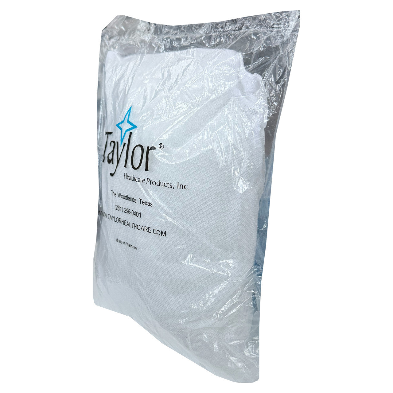 SureFit™ Disposable Travel EMS Pillow, in packaging 