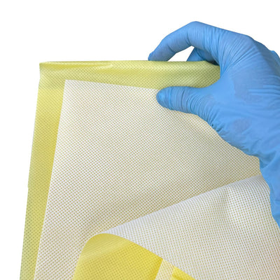 Yellow Emergency Blanket, back