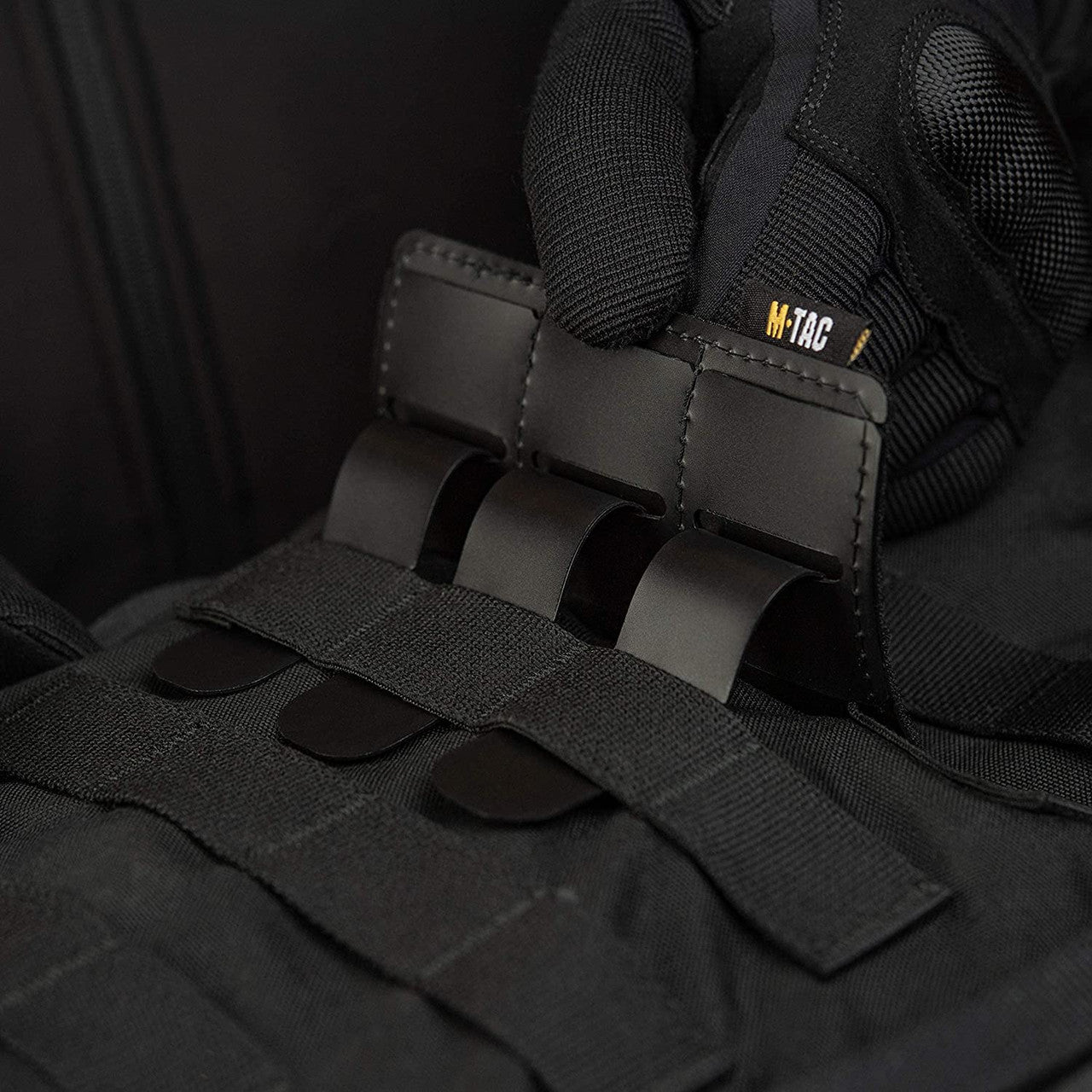 MOLLE Morale Patch Panel, In use