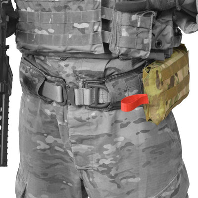 Adaptive First Aid Kit - Pouch, on uniform