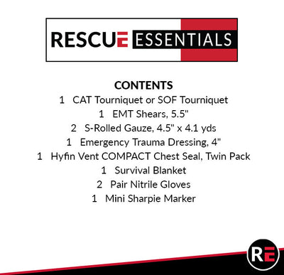 Bleeding Control Station IFAK - Intermediate contents list