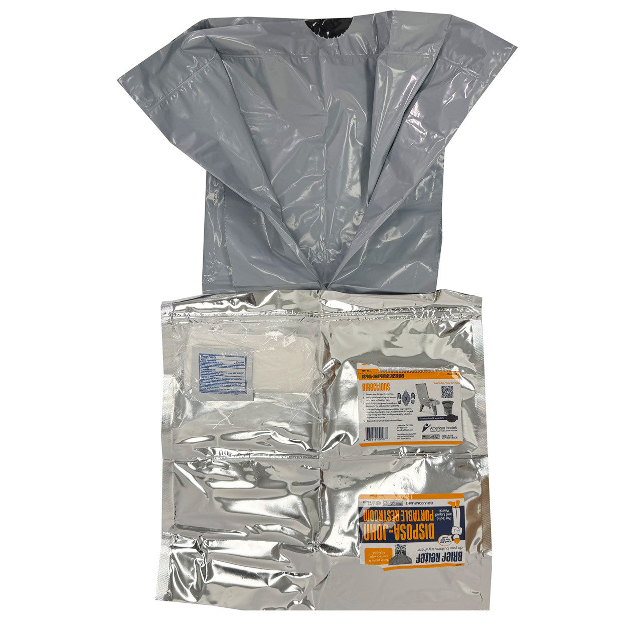 Brief Relief Disposa-John Portable Restroom