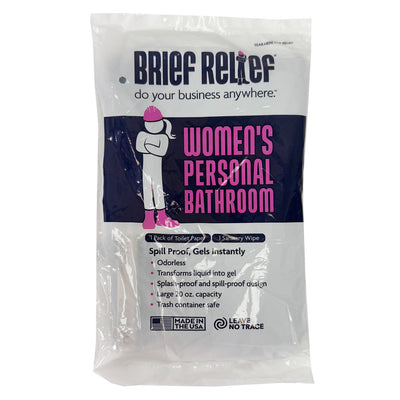 Brief Relief Liquid Waste Bag for Women
