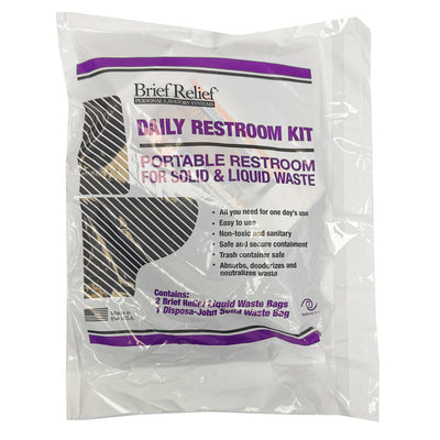 Brief Relief Daily Restroom Kit