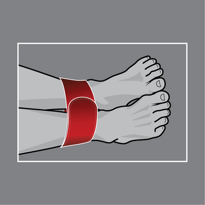 Pelvic Binder, use on ankles