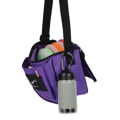 SlideLock® Carabiner Stainless Steel #4, in use with water bottle 