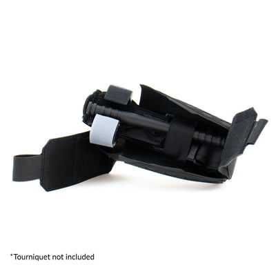 Eleven 10® Soft-Side TQ Pouch V2, Black- Open