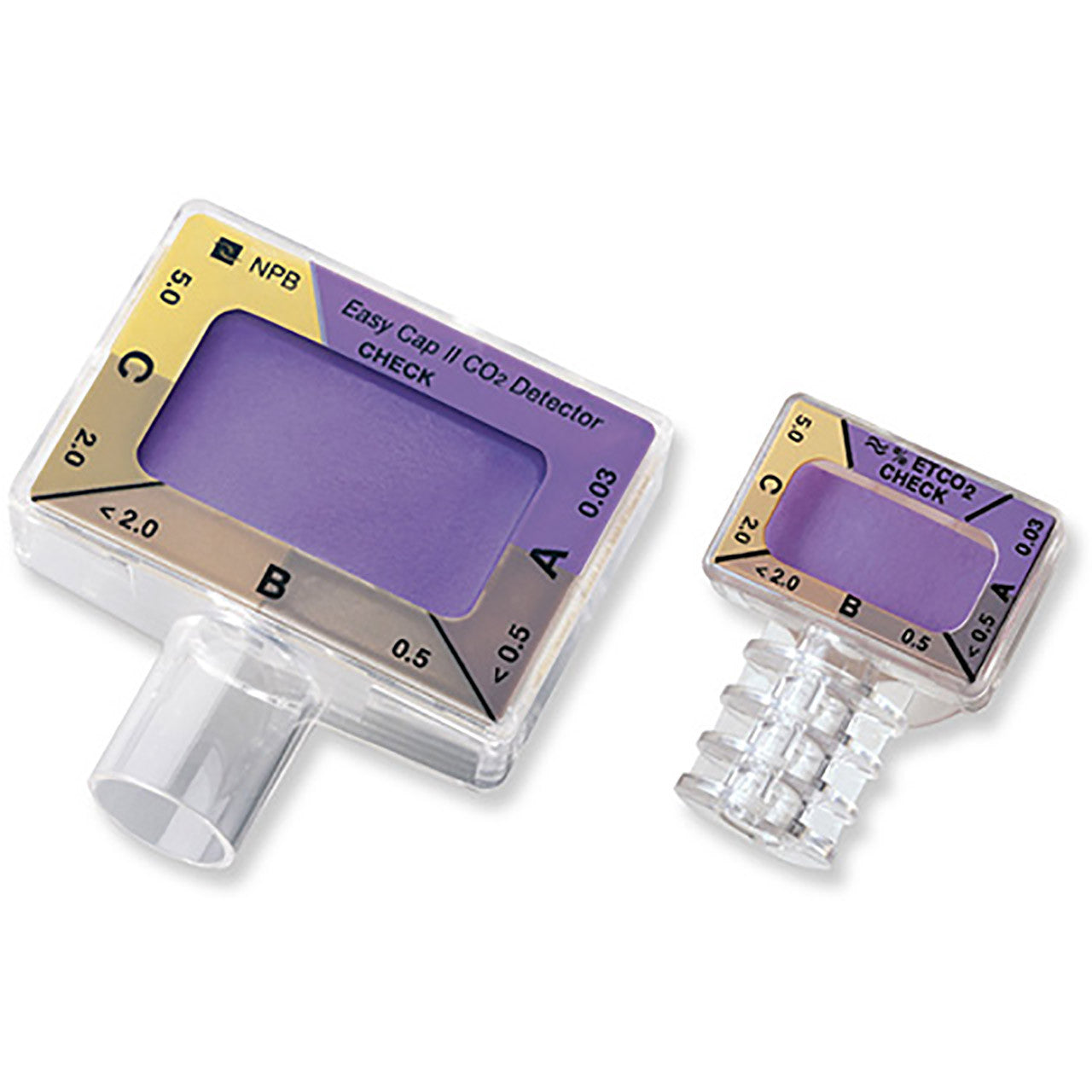 Easy Cap II End Tidal CO2 Detector - Adult and Pediatric