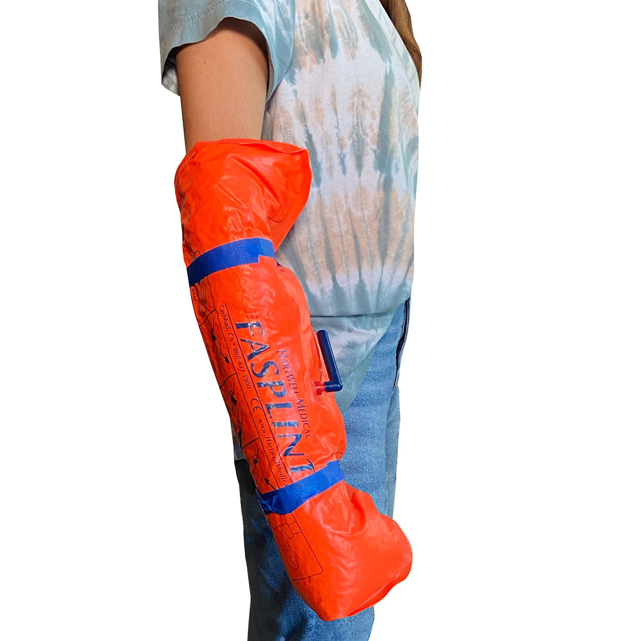 FASPLINT, on arm with straps