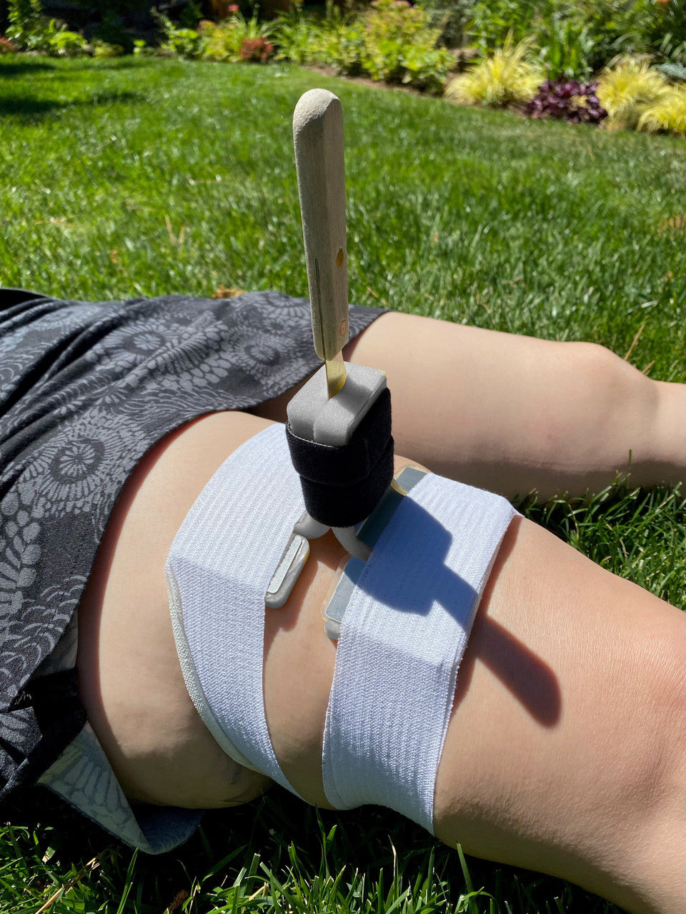 Rescue Essentials IM-PAL, In use on leg