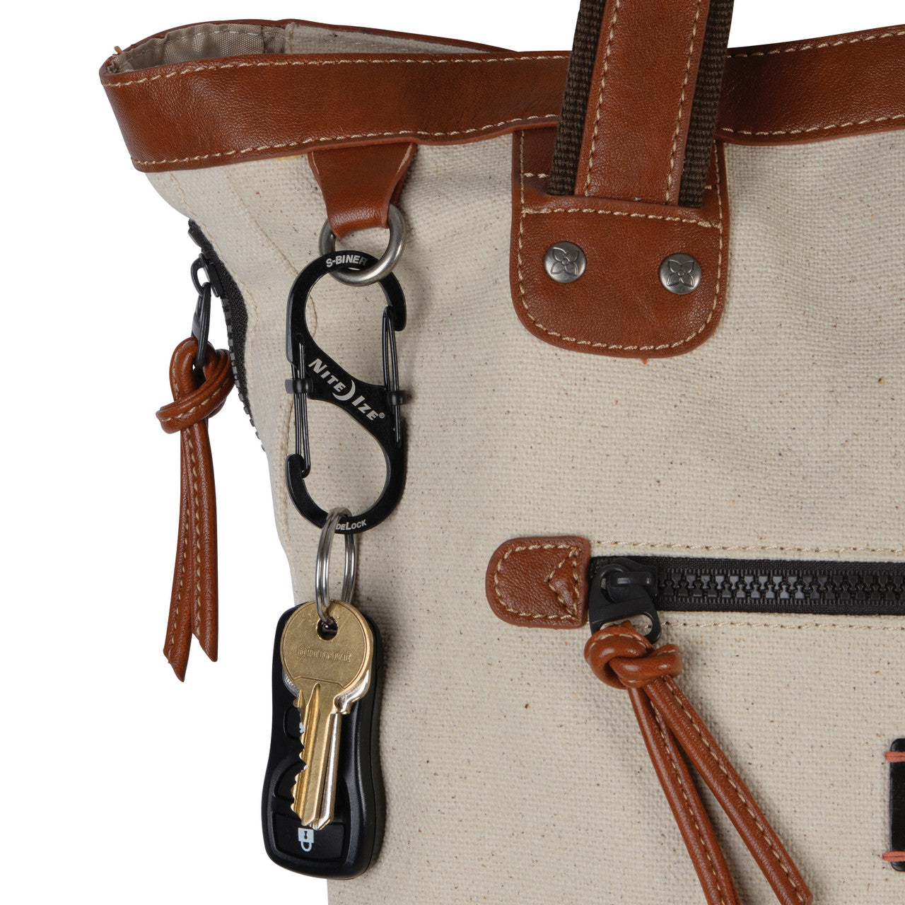 S-Biner® SlideLock® Stainless Steel #3, on bag
