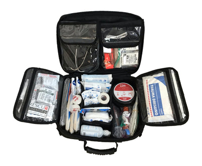 Executive Protection Kit (EPK), open, contents