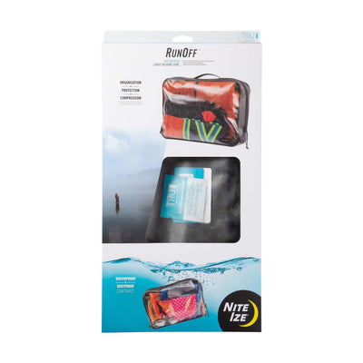 RunOff® Waterproof Packing Cube, front packaged - LARGE