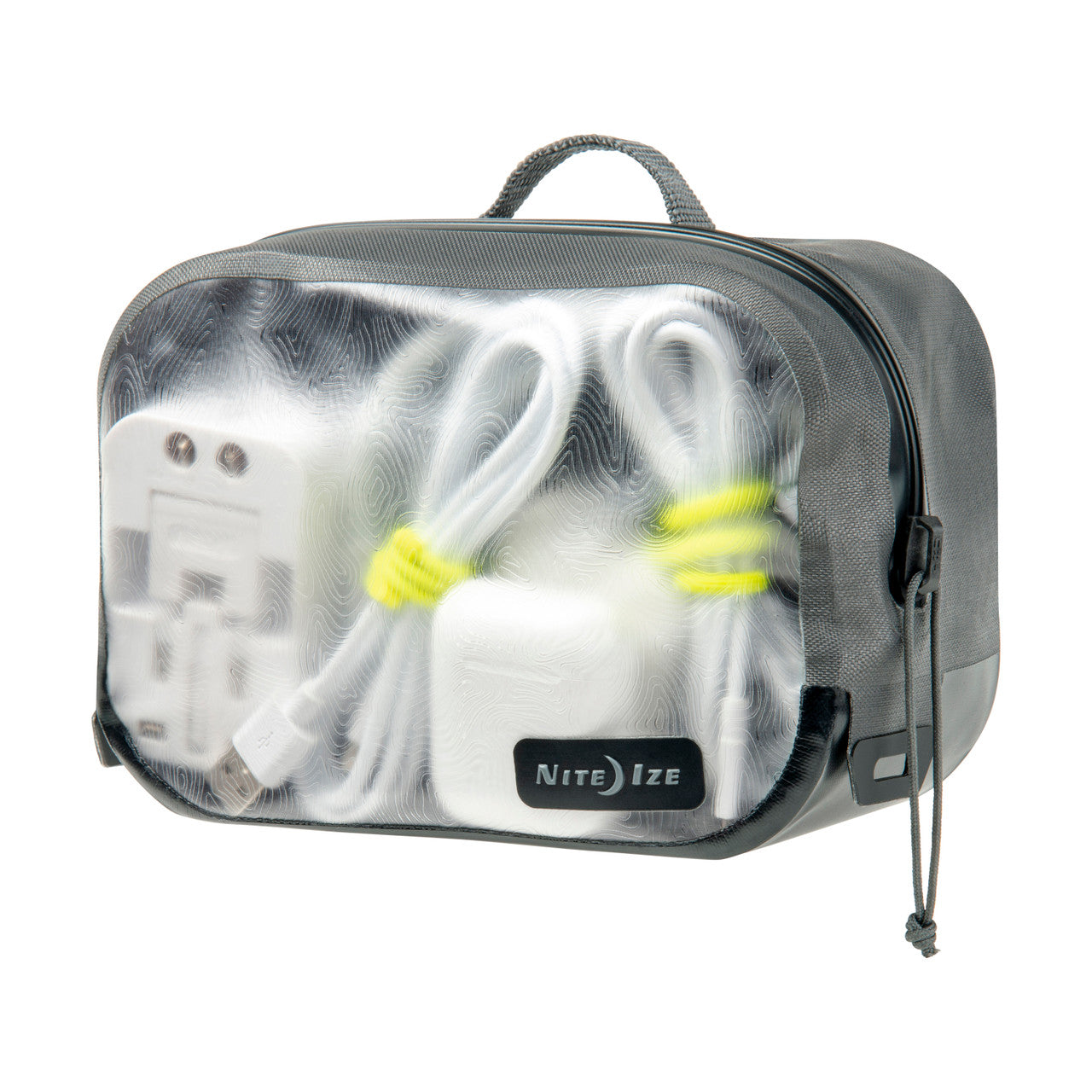 RunOff® Waterproof Packing Cube, front with items (not included)