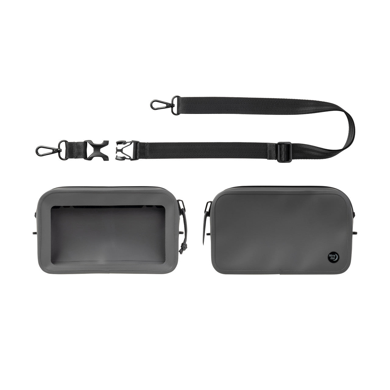 RunOff® Waterproof Hip Pack, front and back